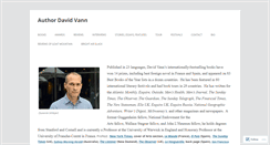Desktop Screenshot of davidvann.com