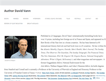 Tablet Screenshot of davidvann.com